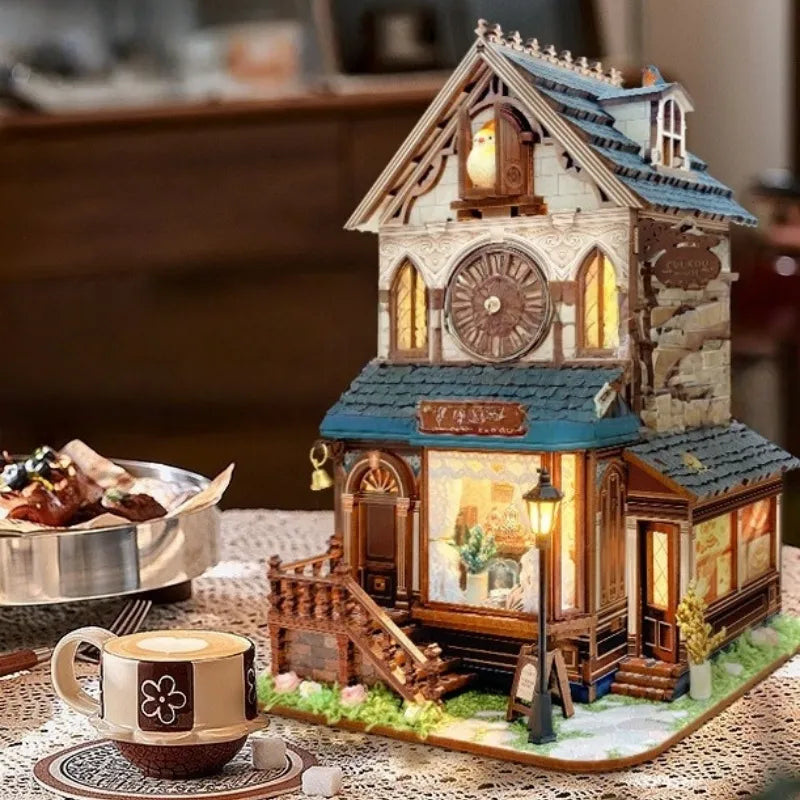 Cuckoo House 3D Wooden Puzzle