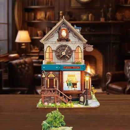3D Holzpuzzle - Cuckoo House