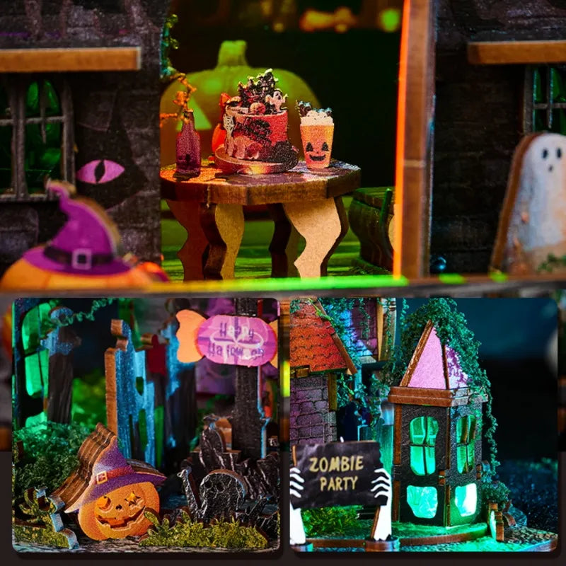 Miniatur Haus Bausatz - Halloween Night