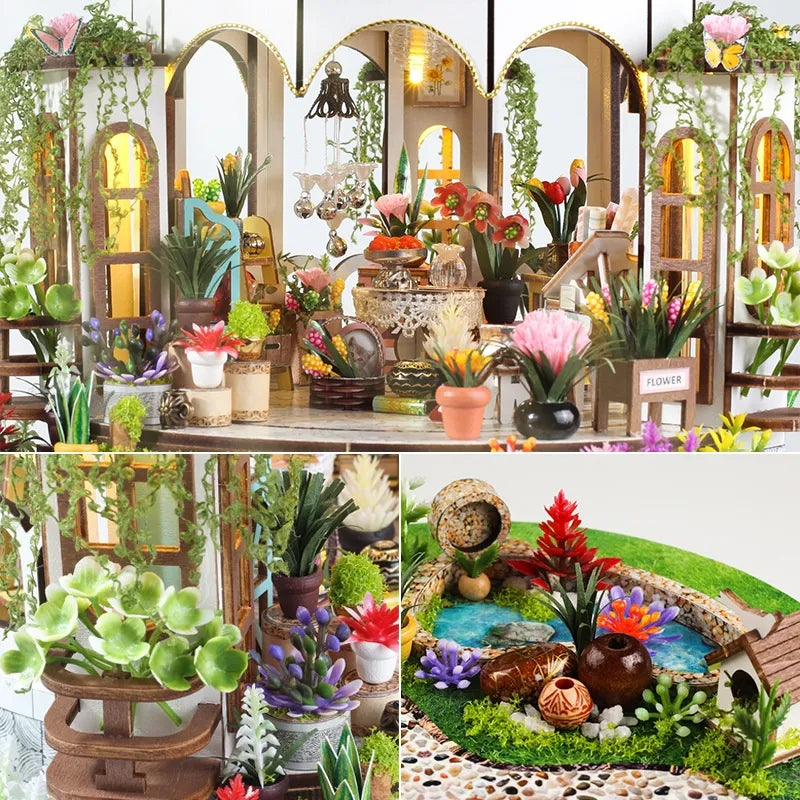 Hanging Garden Miniature House Kit