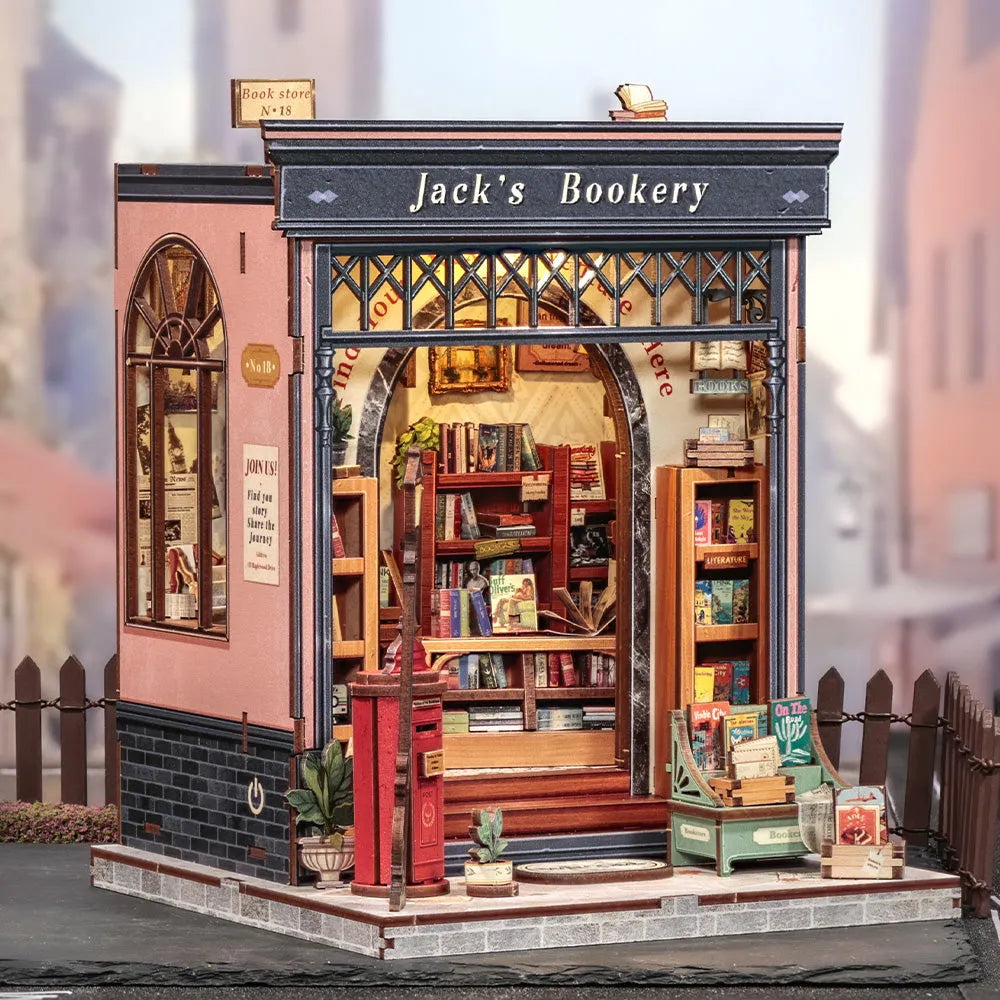 Jack's Bookery Miniature House Kit