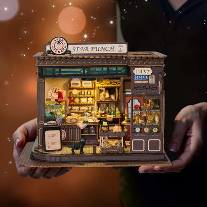 Miniatur Haus Bausatz - Magic Coffee Shop