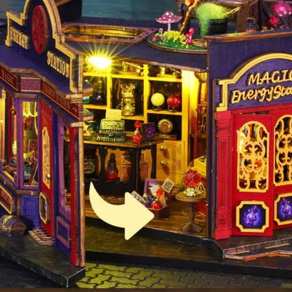 Miniatur Haus Bausatz - Magic Energy Station