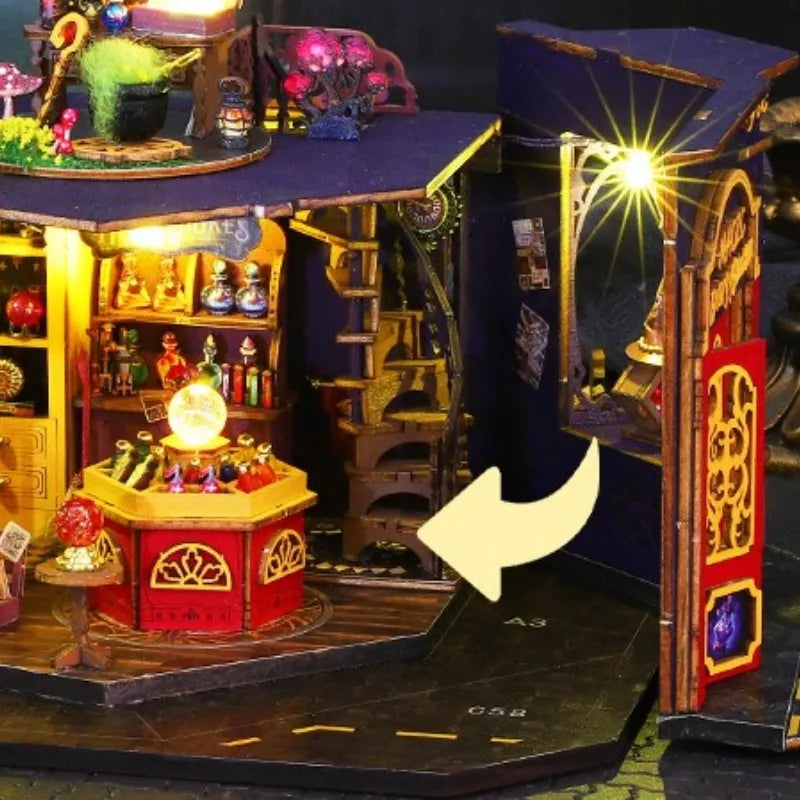 Miniatur Haus Bausatz - Magic Energy Station