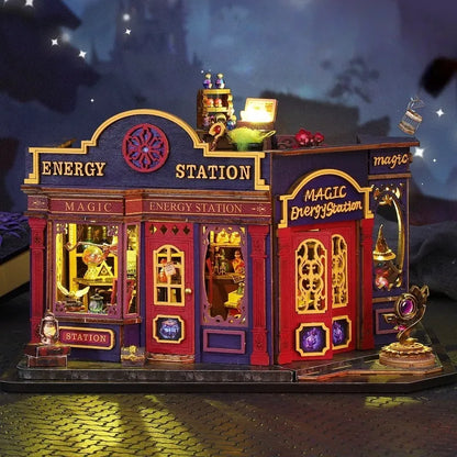 Miniatur Haus Bausatz - Magic Energy Station