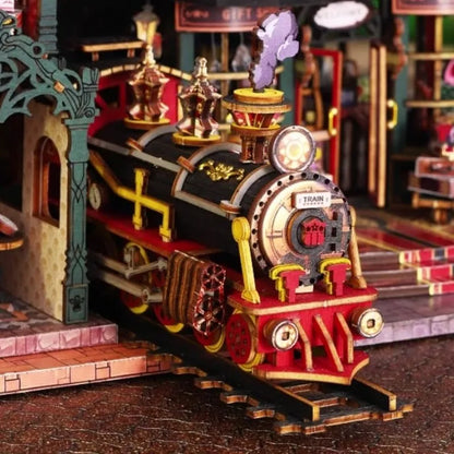 Miniatur Haus Bausatz - Rail Track Secluded City