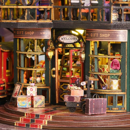 Miniatur Haus Bausatz - Rail Track Secluded City