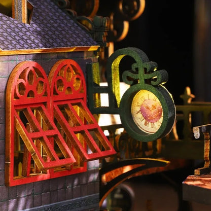 Miniatur Haus Bausatz - Rail Track Secluded City