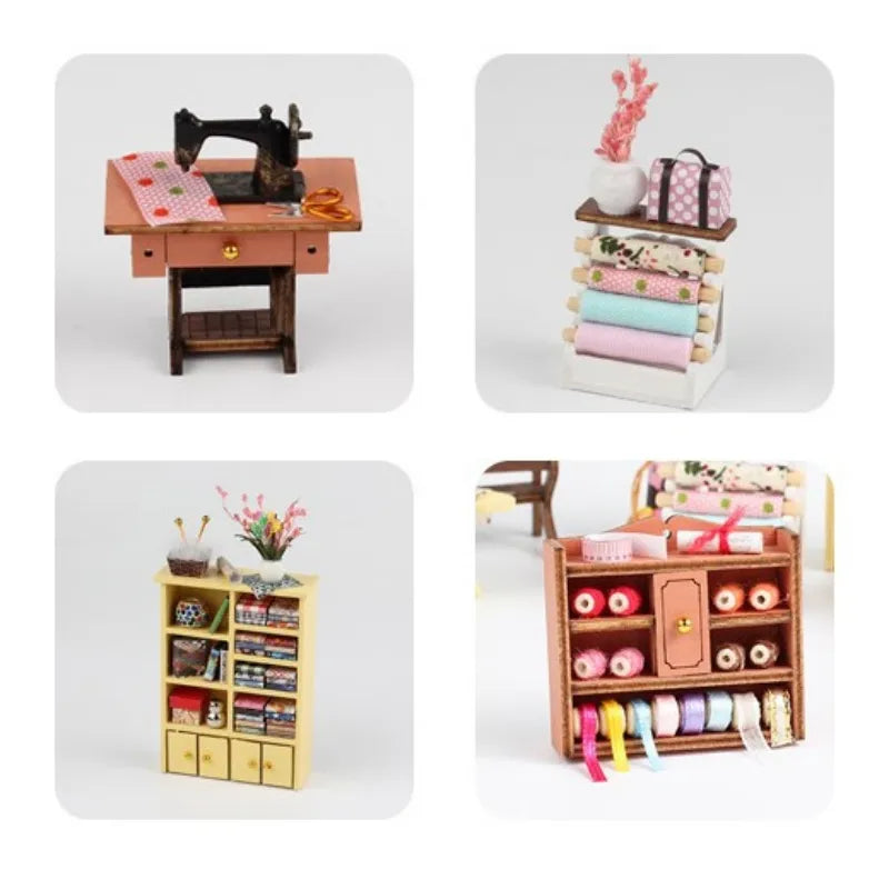Tailor Shop Miniature House Kit
