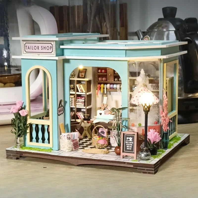 Tailor Shop Miniature House Kit