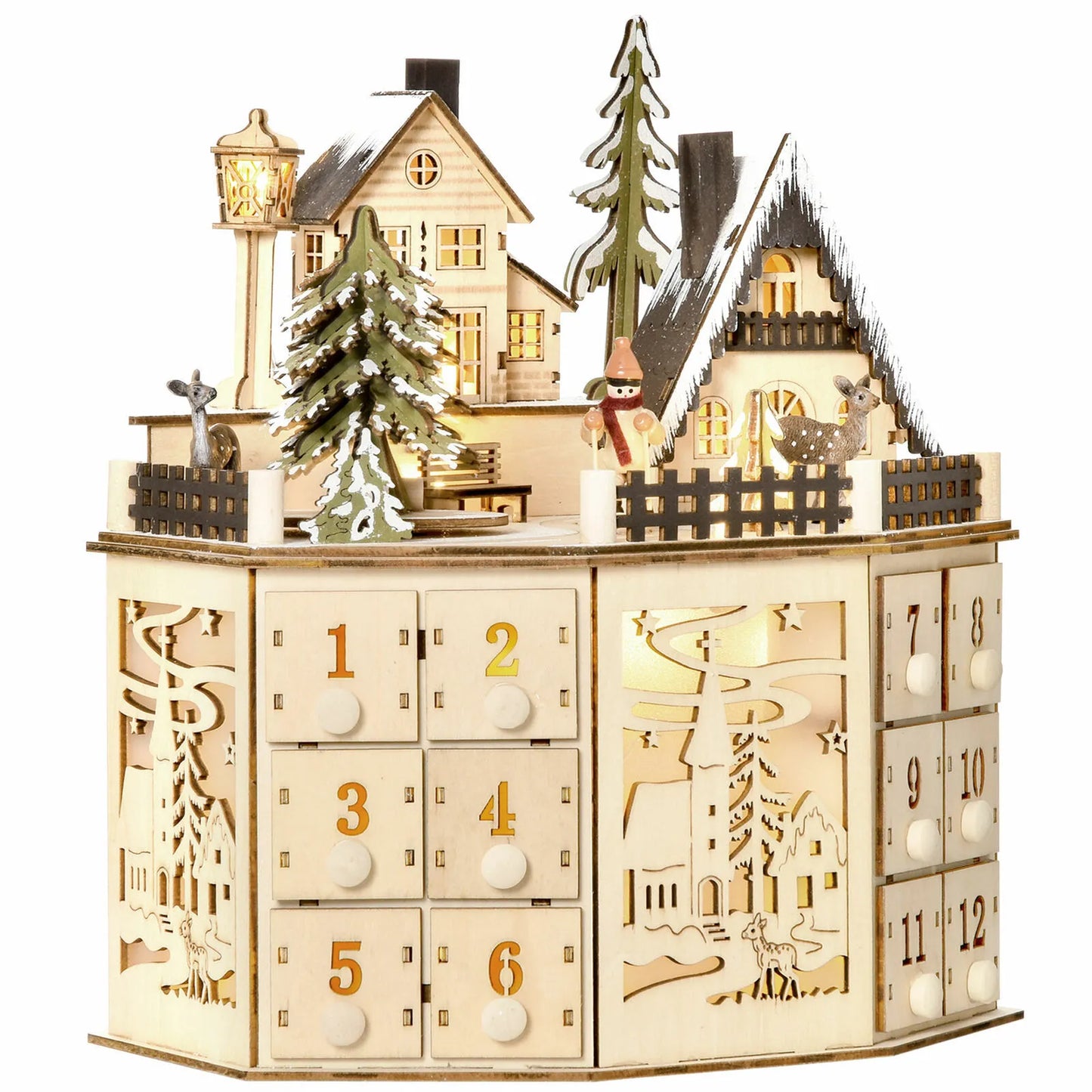 Weihnachtsdorf Adventskalender