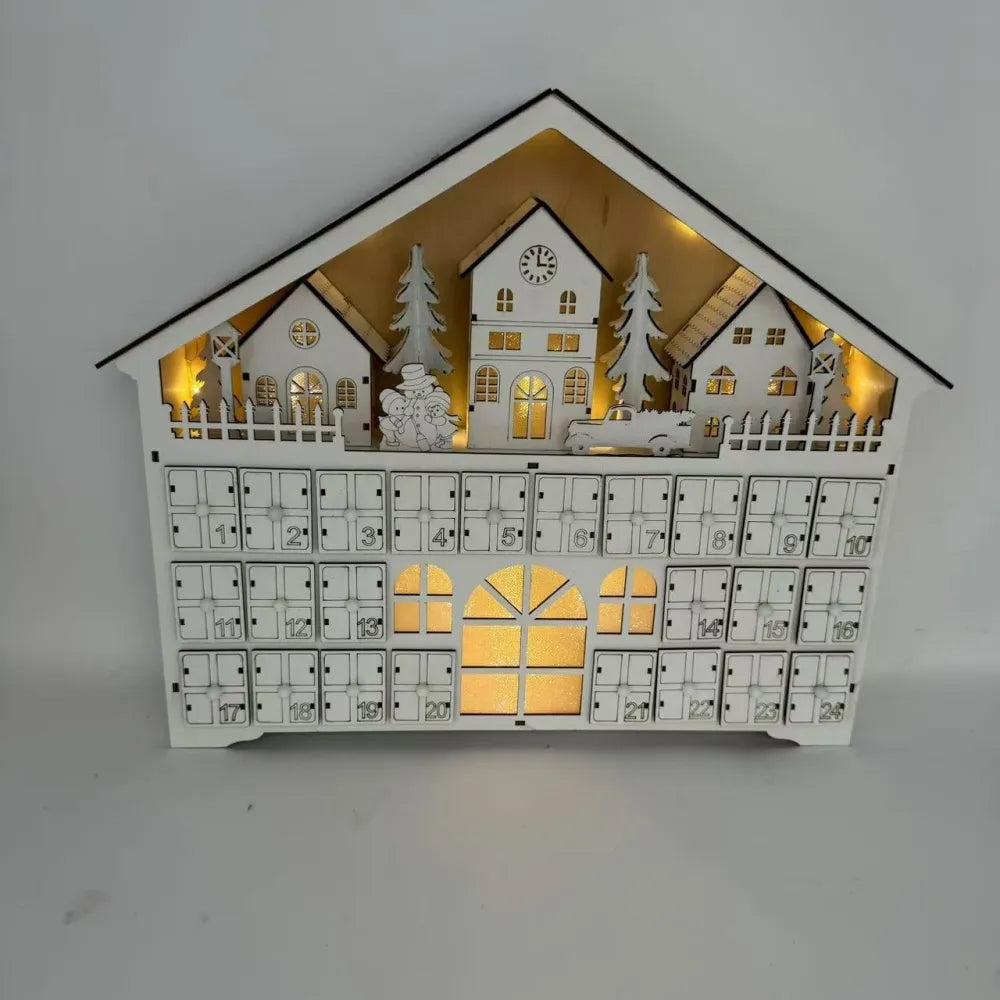 Weißer Adventskalender 2025