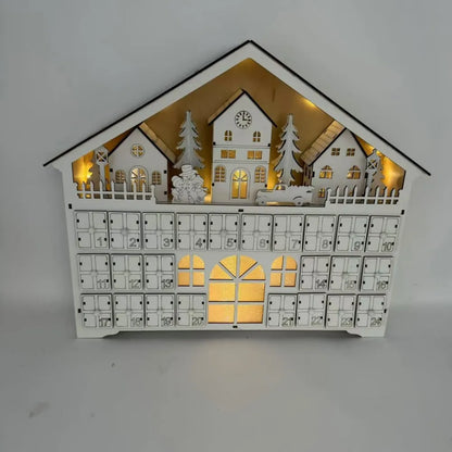 Weißer Adventskalender 2025