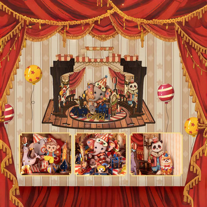 DIY Holz-Spieluhr - Animal Carnival