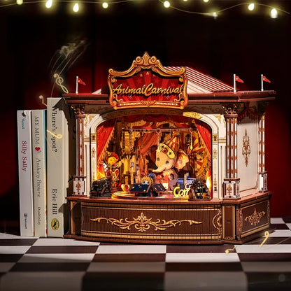 DIY Holz-Spieluhr - Animal Carnival